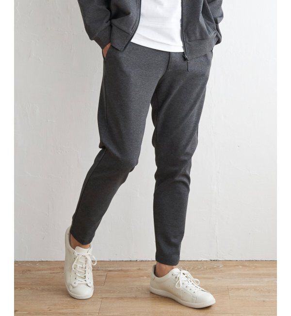 ikka「テックストレッチテーパードパンツ」|その他|