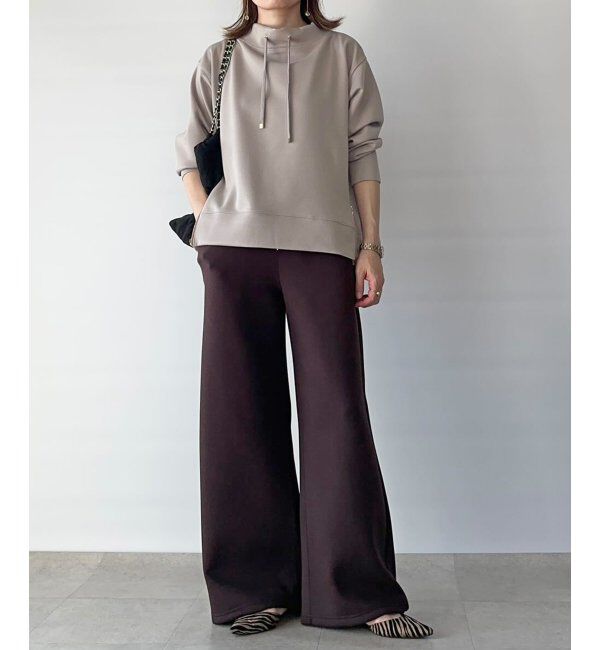 ikka「GOKU楽鹿の子ダンボールプルオーバー」|パーカー|