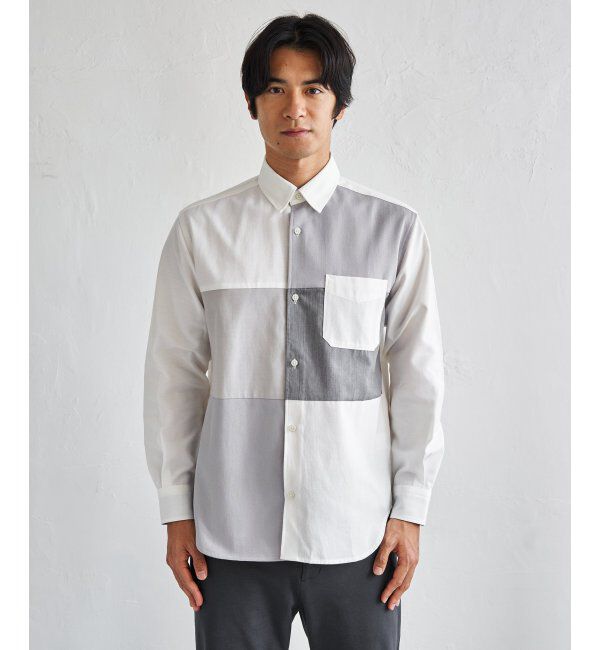 ikka「オックスブロックスグラデシャツ」|シャツ・ブラウス|