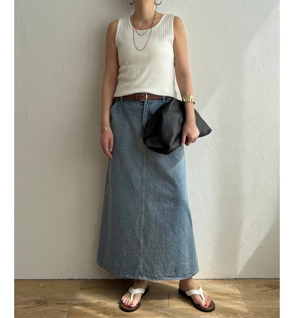 Lbc with Life「USコットン針抜きタンクトップ」|キャミソール|