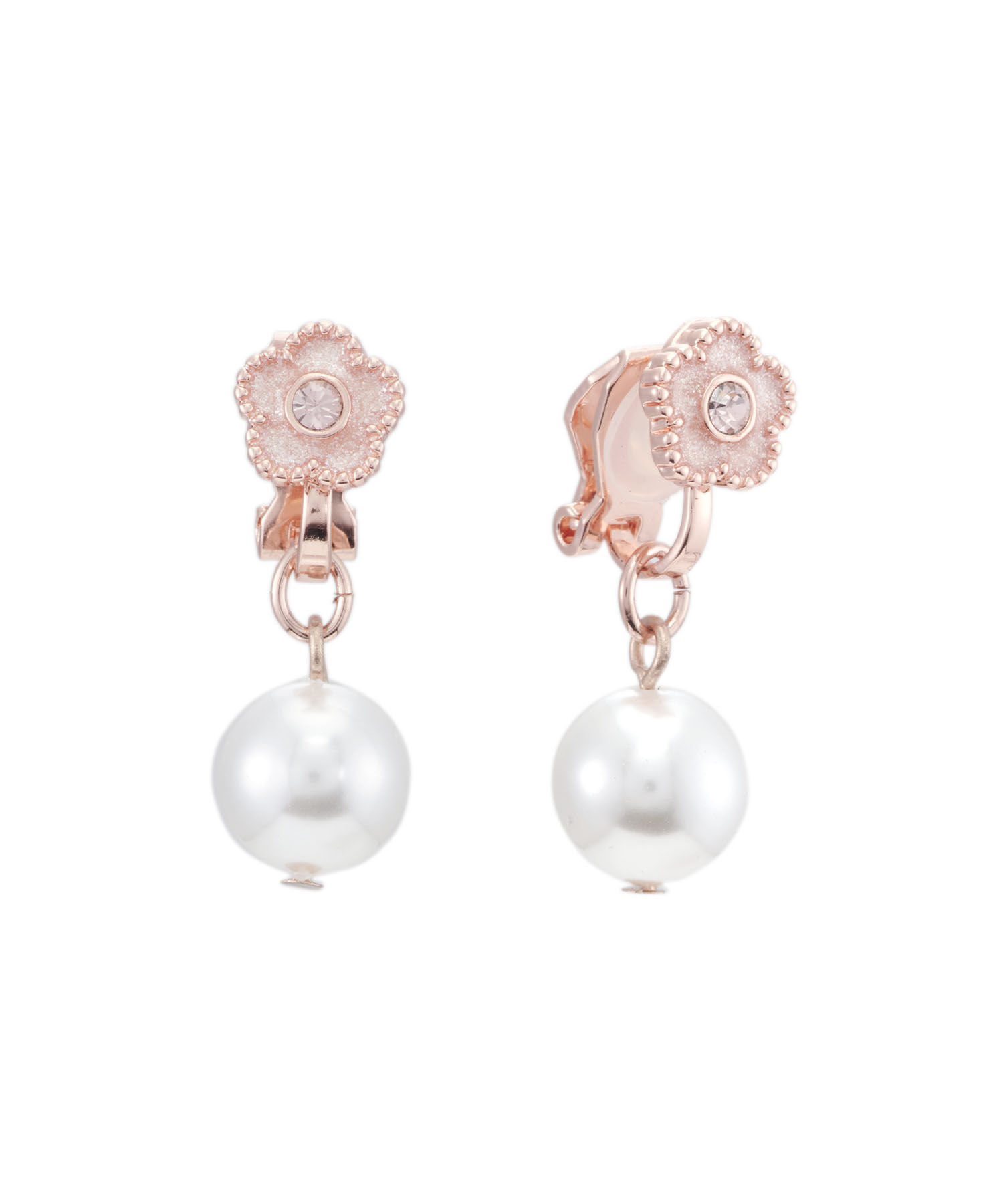 MARY QUANT「ラメエポビジューデイジー イヤリング」|イヤリング|