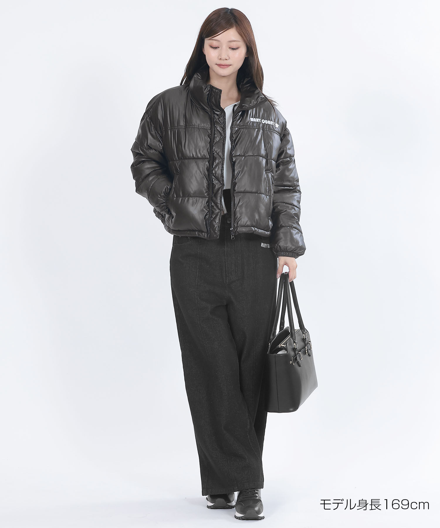 MARY QUANT「パデッドクロップド ブルゾン」|ダウン|