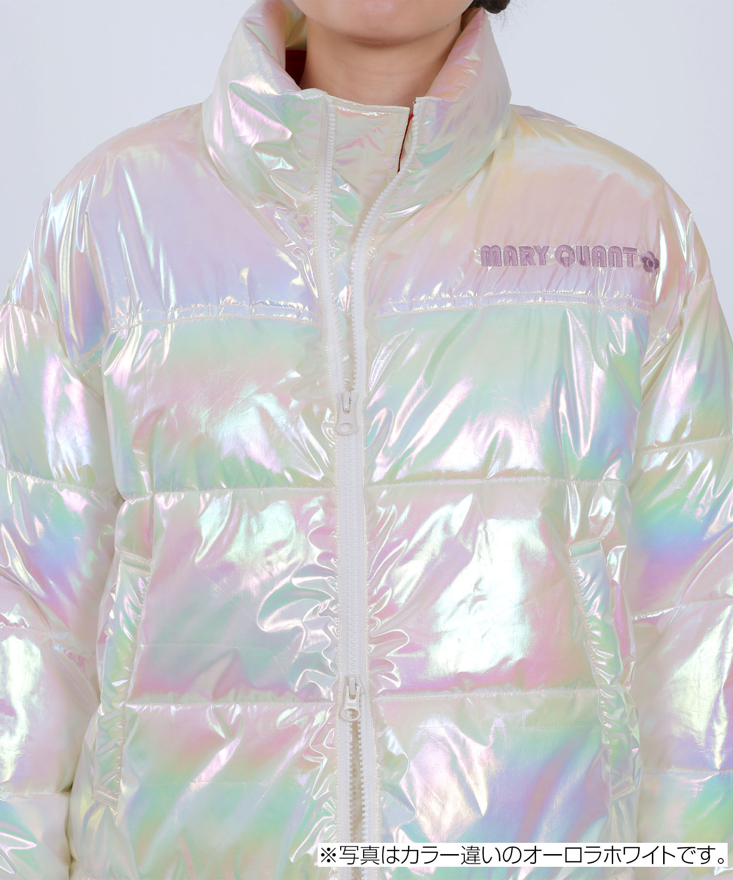 MARY QUANT「パデッドクロップド ブルゾン」|ダウン|