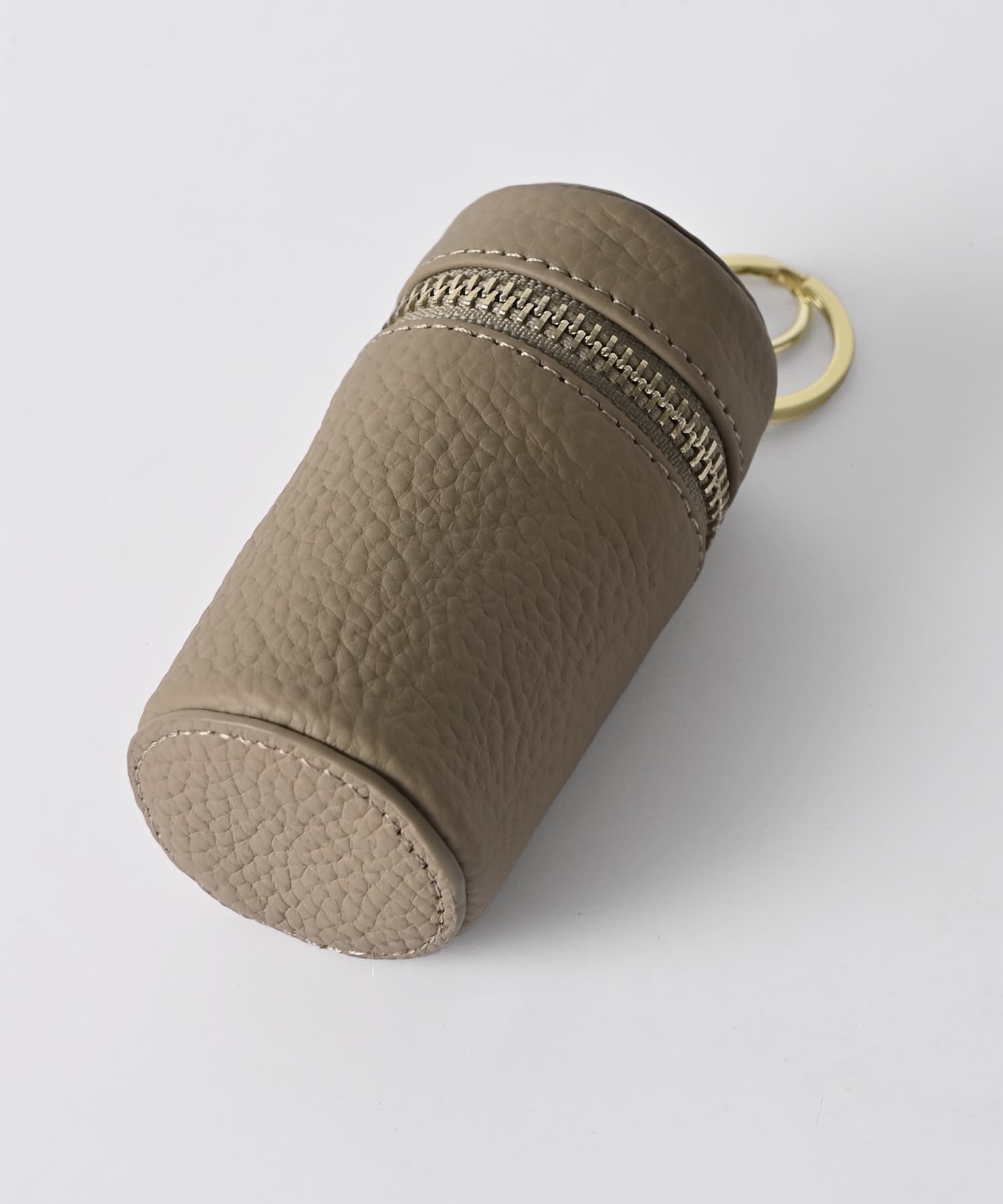 STYLE DELI「【DELI by】ラウンドシェイプ・リアルレザーリップホルダー」|ポーチ|