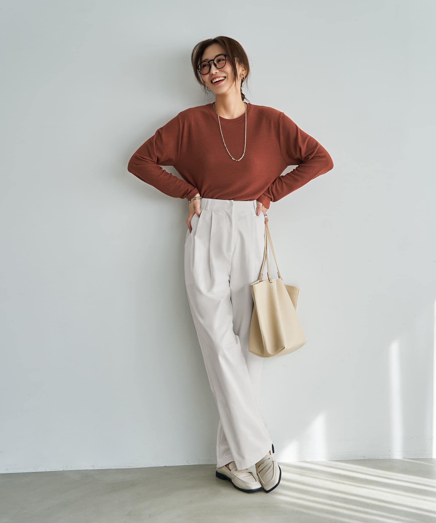 STYLE DELI「絶妙に緩いフワとろカットソートップス」|Tシャツ・カットソー|