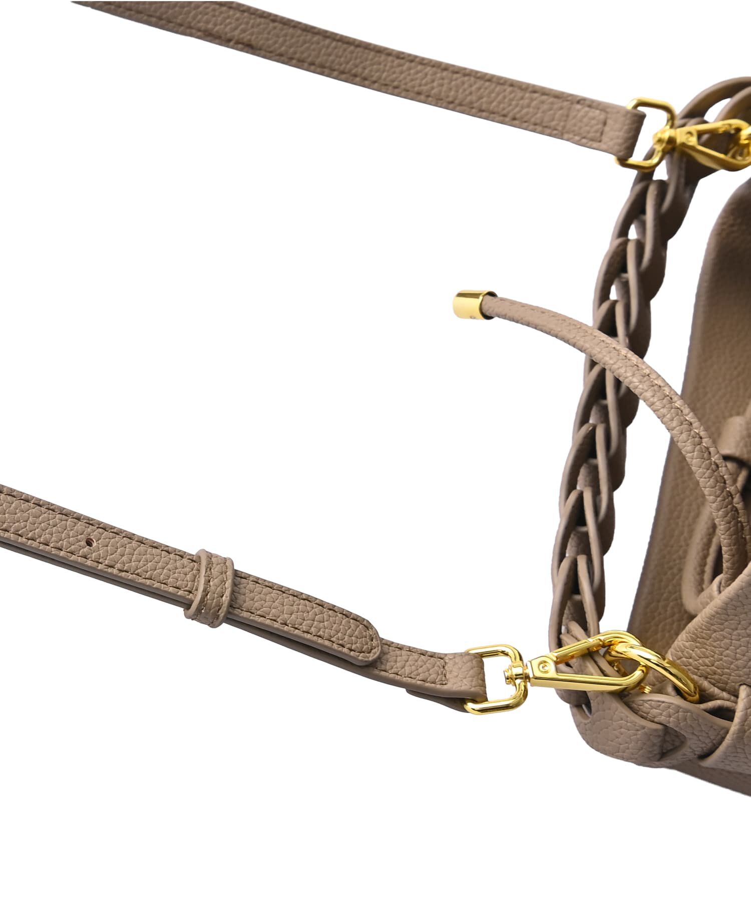 STYLE DELI「【DELI by】グレイスフォルム リアルレザーミニバケットバッグ」|ショルダー・メッセンジャー|