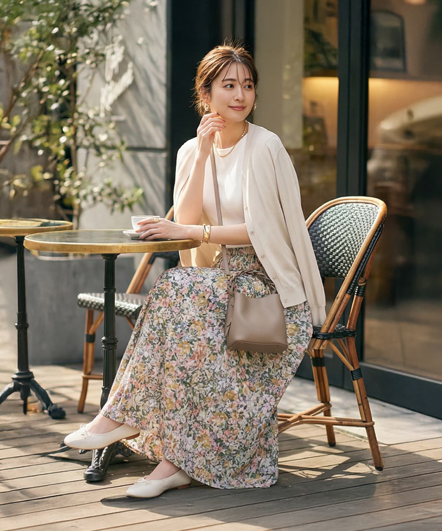 STYLE DELI「【DELI by】グレイスフォルム リアルレザーミニバケットバッグ」|ショルダー・メッセンジャー|