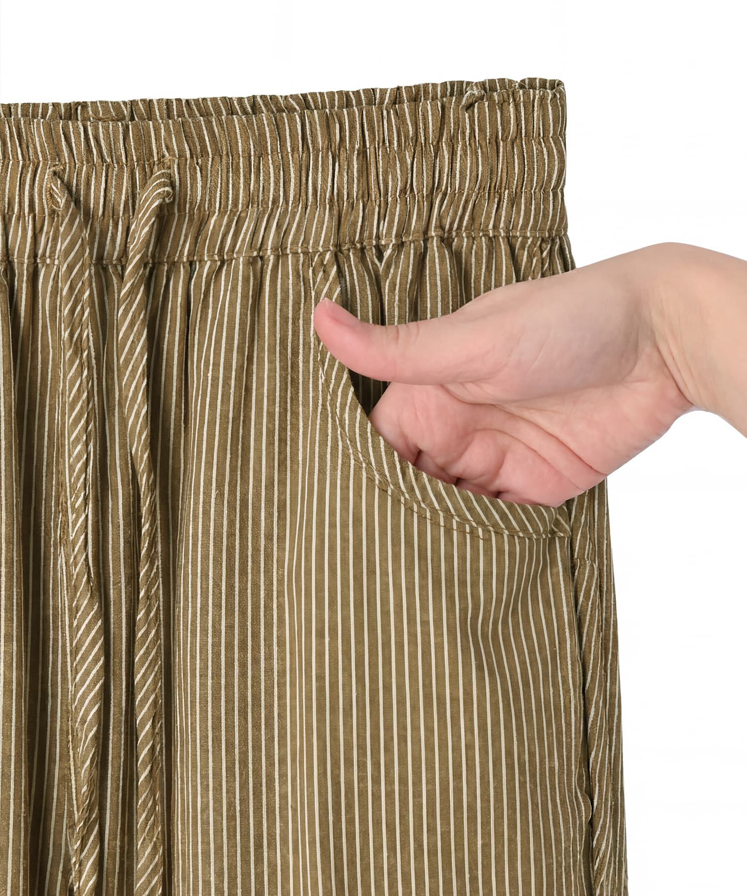 STYLE DELI「【DELI by】ストライプ柄サマーリラックスパンツ」|その他|