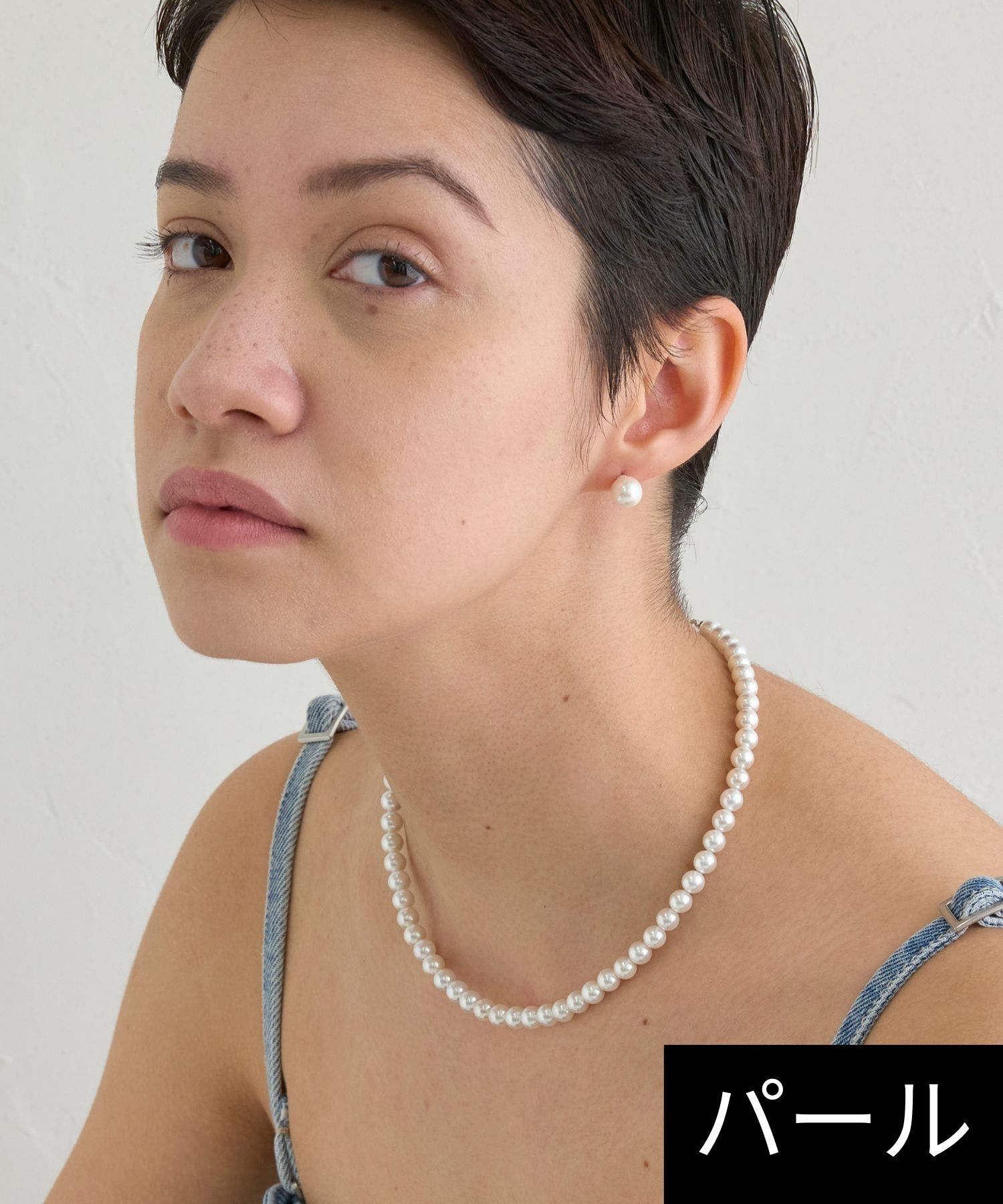 JUPITER「【国産貝パール】フォーマルパールネックレス＆ピアスセット」|ネックレス|