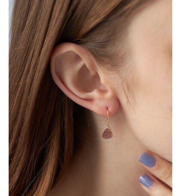 ete「ナチュラルストーン ピアス」|ピアス|