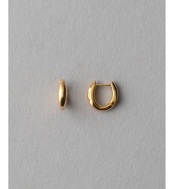 ete「チャンキー ハグピアス」|ピアス|イエローゴールド