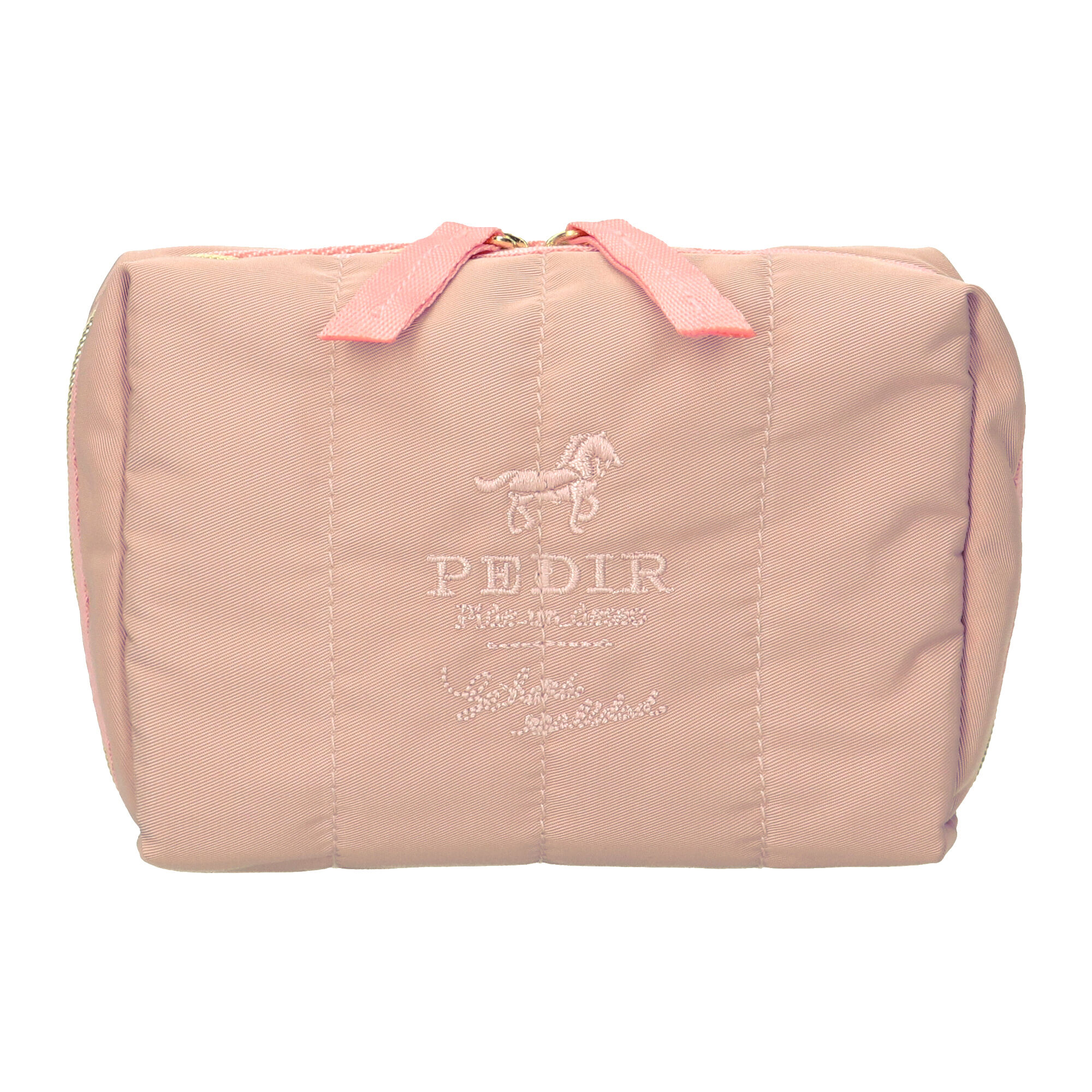 PEDIR「スクエアポーチ／Ｓ／ＰＥＤＩＲ」|ポーチ|ピンク