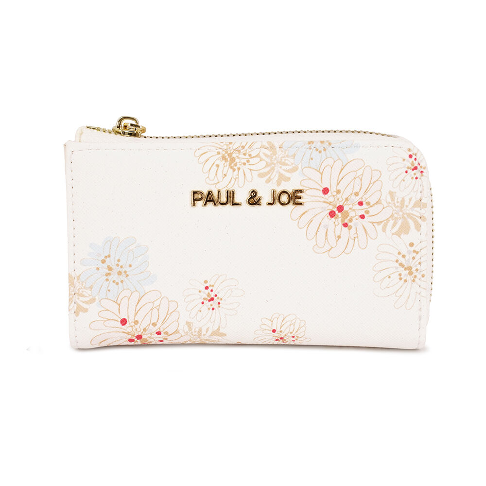 PAUL&JOE「キーケース／　クリザンテーム　ラメ　／ＰＡＵＬ　＆　ＪＯＥ」|キーケース|アイボリー