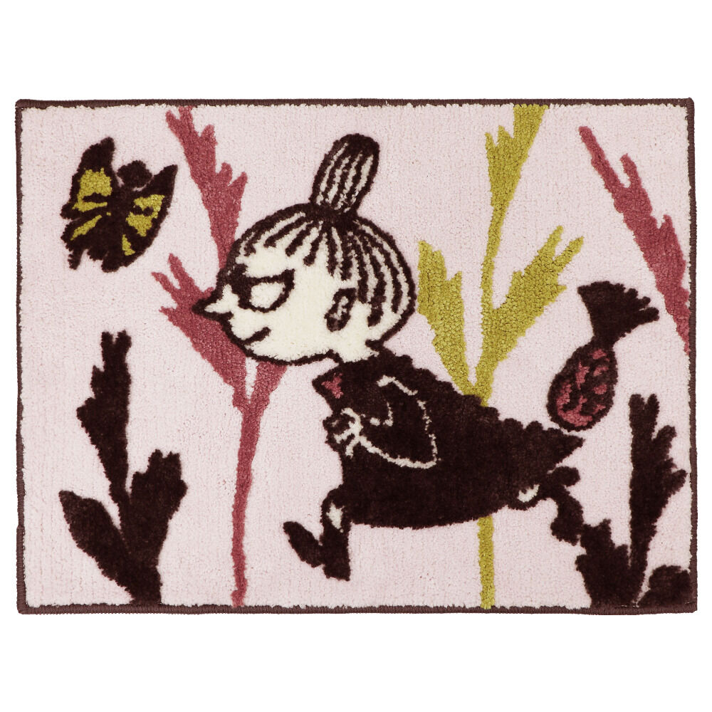 BACKYARD FAMILY「ムーミン バスマット 通販 足拭きマット 足ふきマット 足元マット ドアマット 滑り止め おしゃれ」|その他|ピンク1