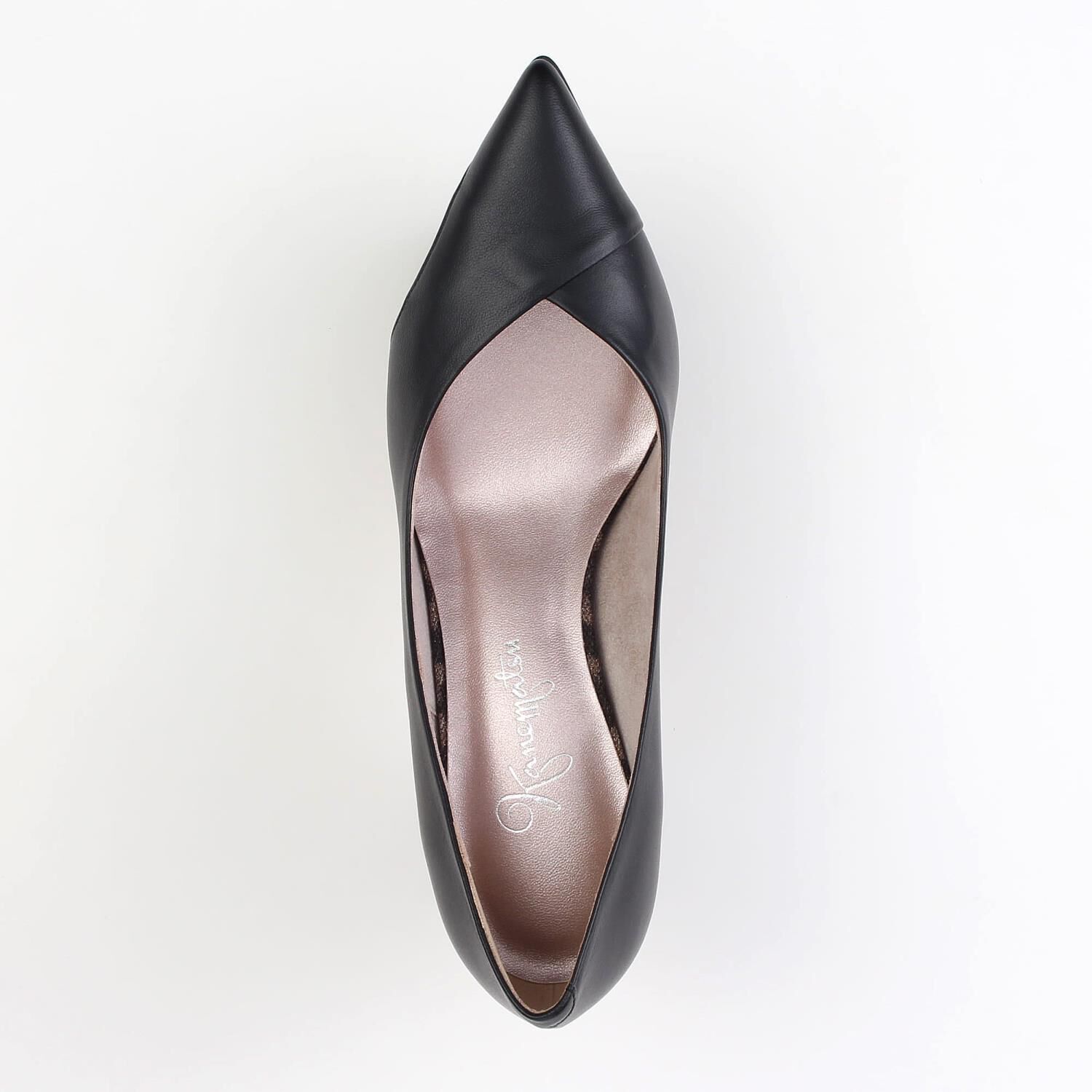 銀座かねまつ「【本革】ダイヤカットヒールパンプス」|パンプス|