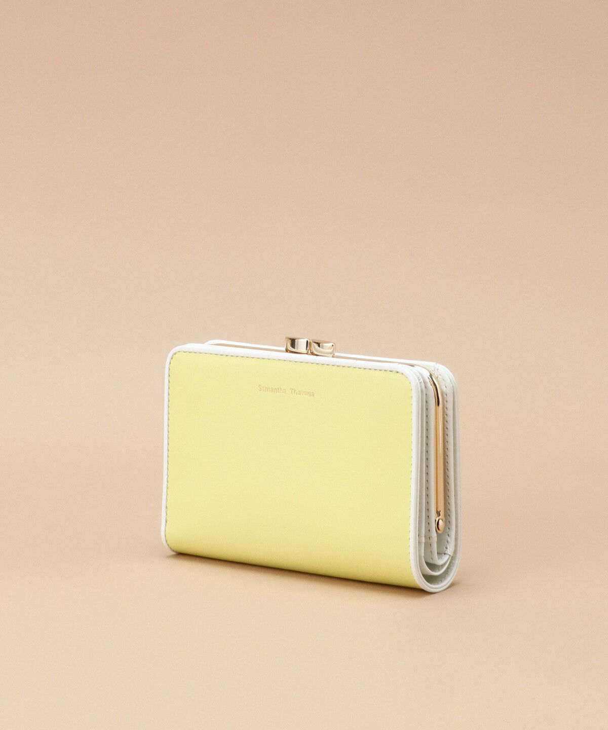 Samantha Thavasa「シンプルバイカラー口金折財布」|財布|