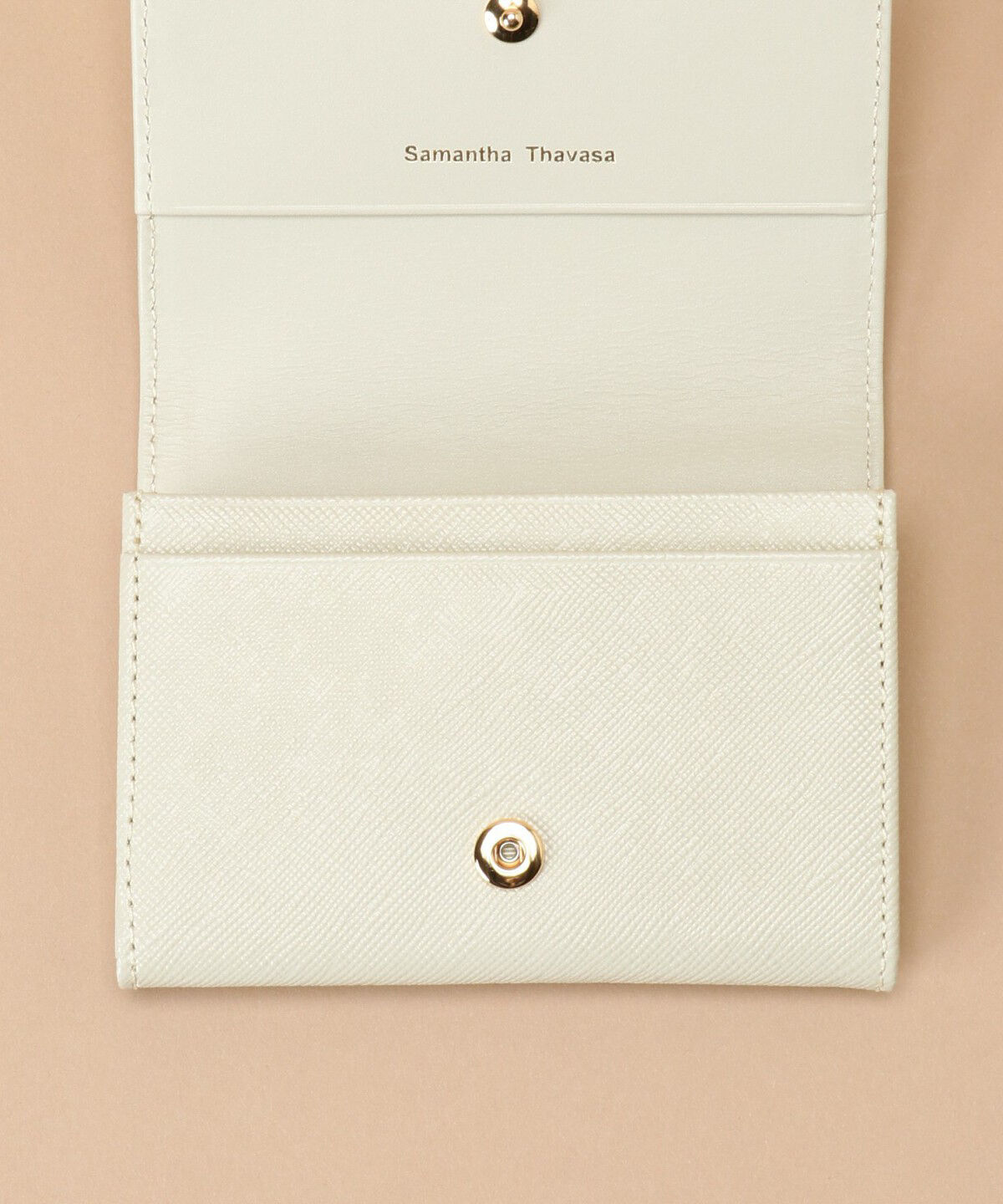 Samantha Thavasa「ラメレザービジュー カードケース」|名刺入れ・カードケース|