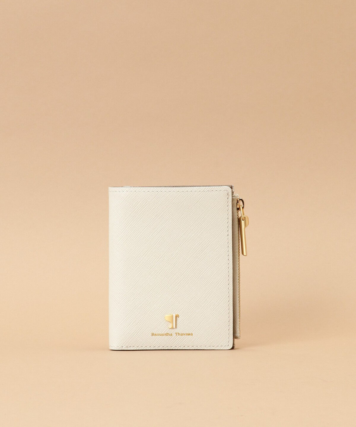 Samantha Thavasa「Pomme d'espoir ポムディスポワール バイカラー折財布」|財布|オフホワイト