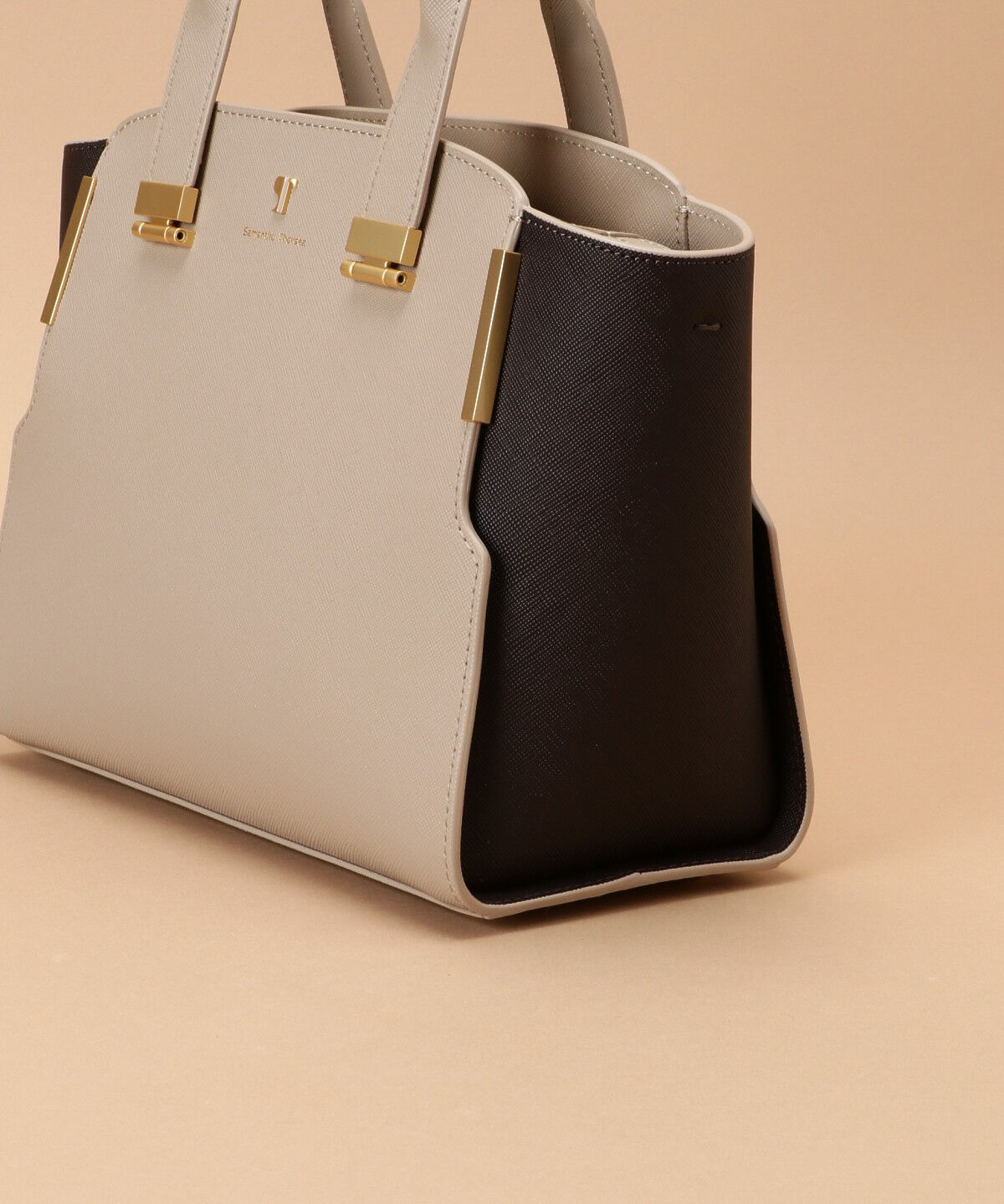 Samantha Thavasa「Pomme d'espoir ポムディスポワール バイカラーハンドルバッグ」|ハンドバッグ|