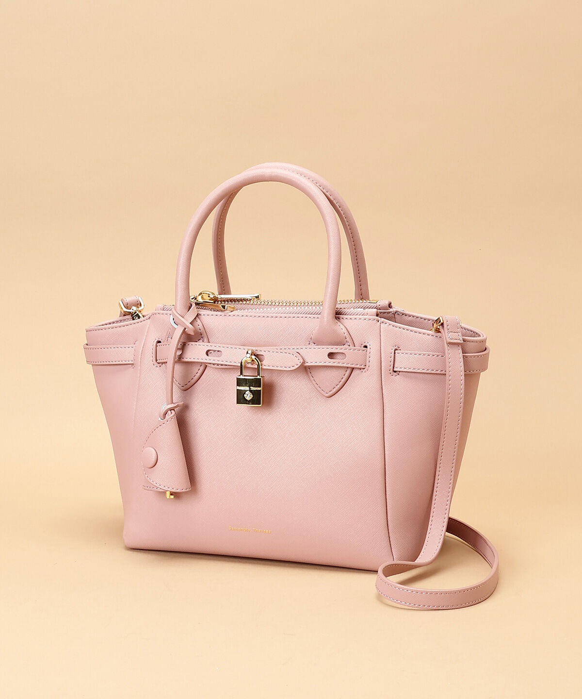 Samantha Thavasa「ベルトデザイン サマンサアゼル 中サイズ」|ハンドバッグ|