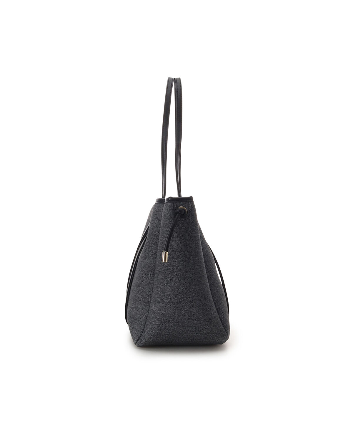 Samantha Thavasa「デニム調キャンバスデザイン 合皮トートバッグ 大サイズ」|トートバッグ|