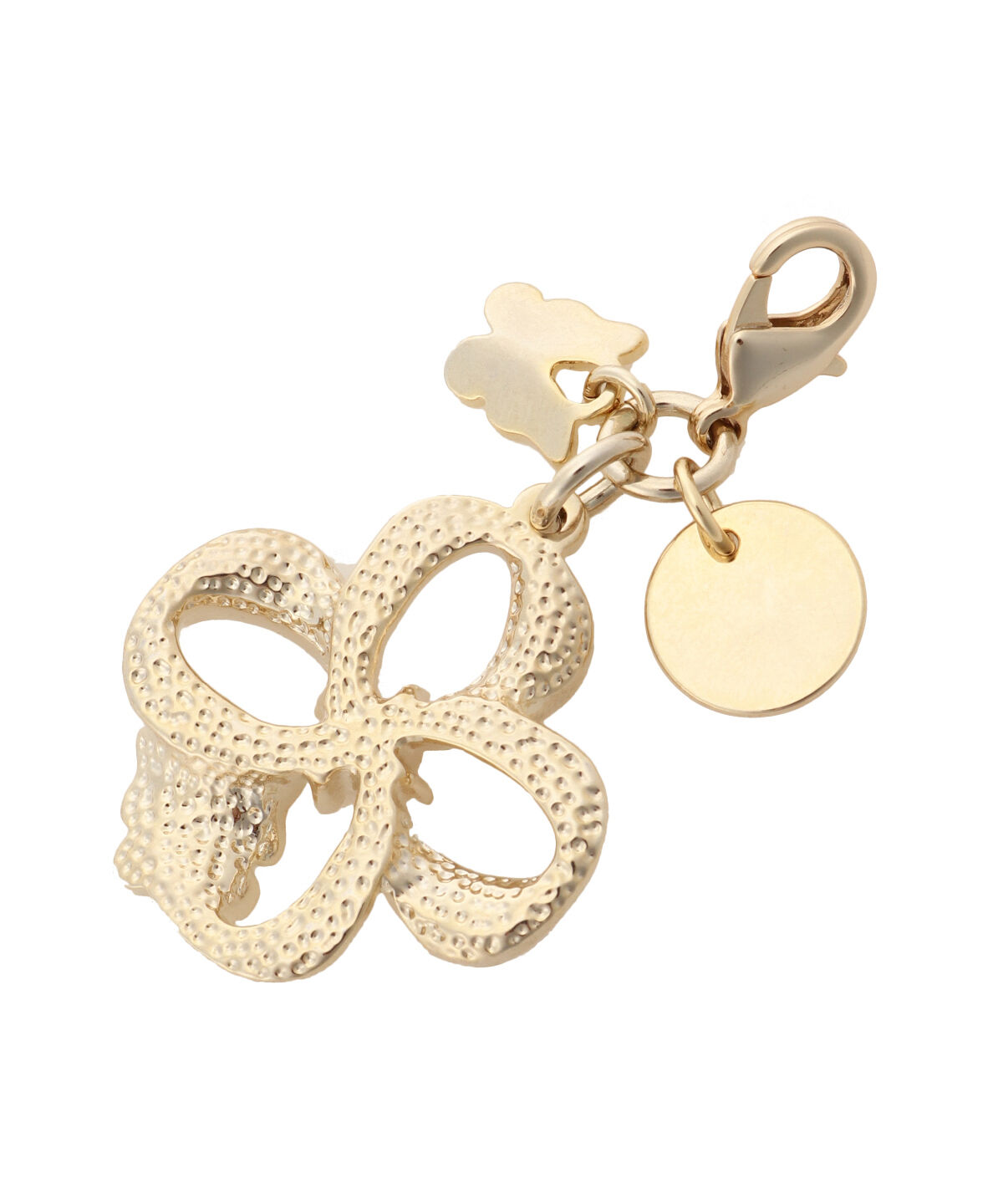 Samantha Thavasa「フラワーパピヨンモチーフ ファスナーチャーム」|チャーム・キーホルダー|