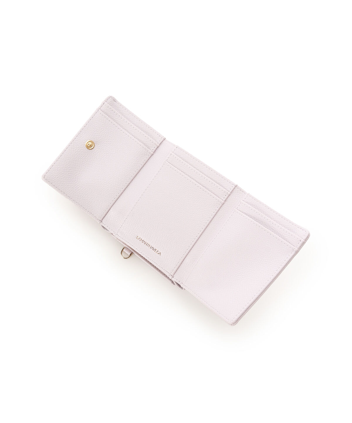 Samantha Vega「バイカラージュエルリボン折財布」|財布|