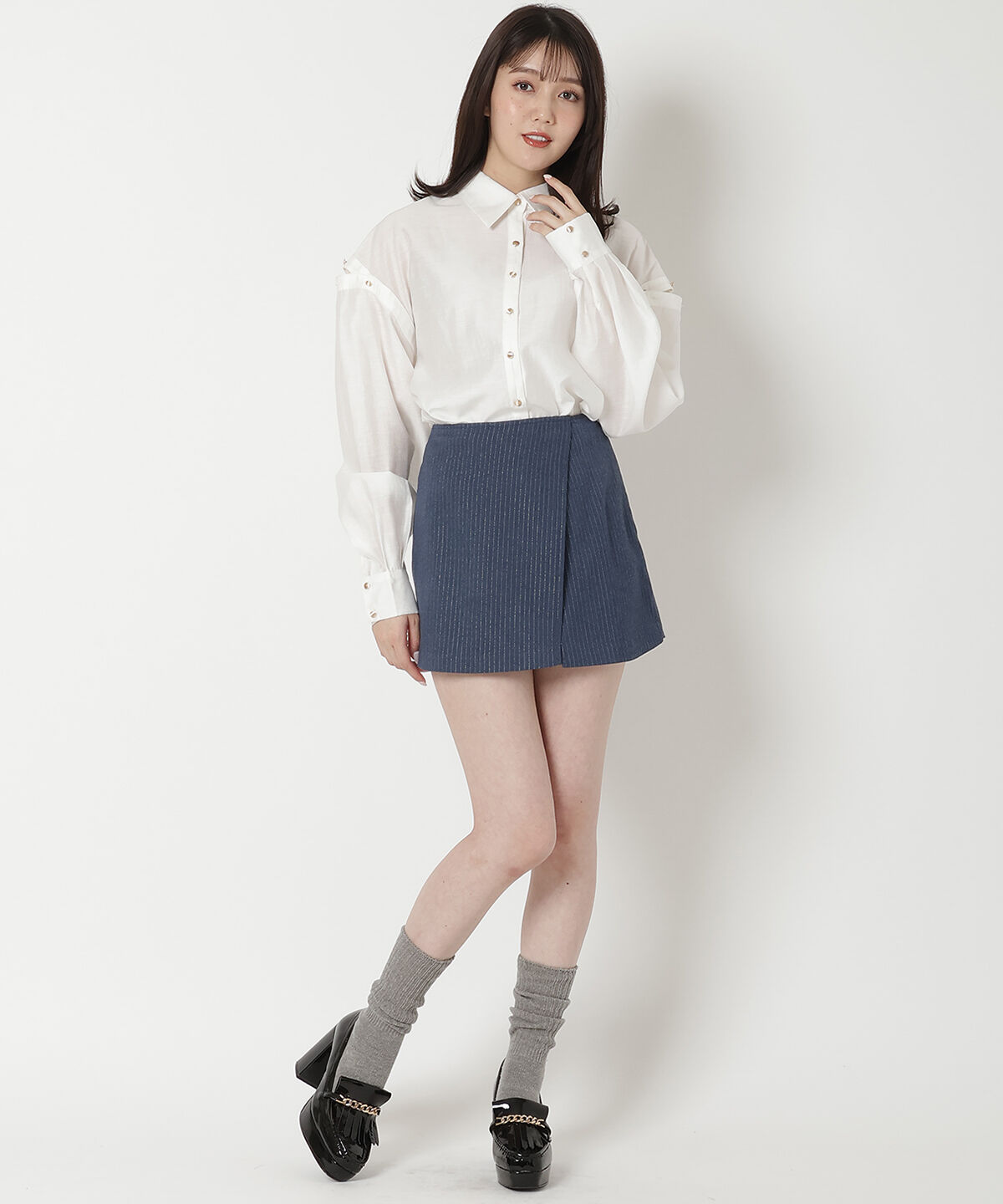 REDYAZEL「オープンショルダーシャツ」|シャツ・ブラウス|