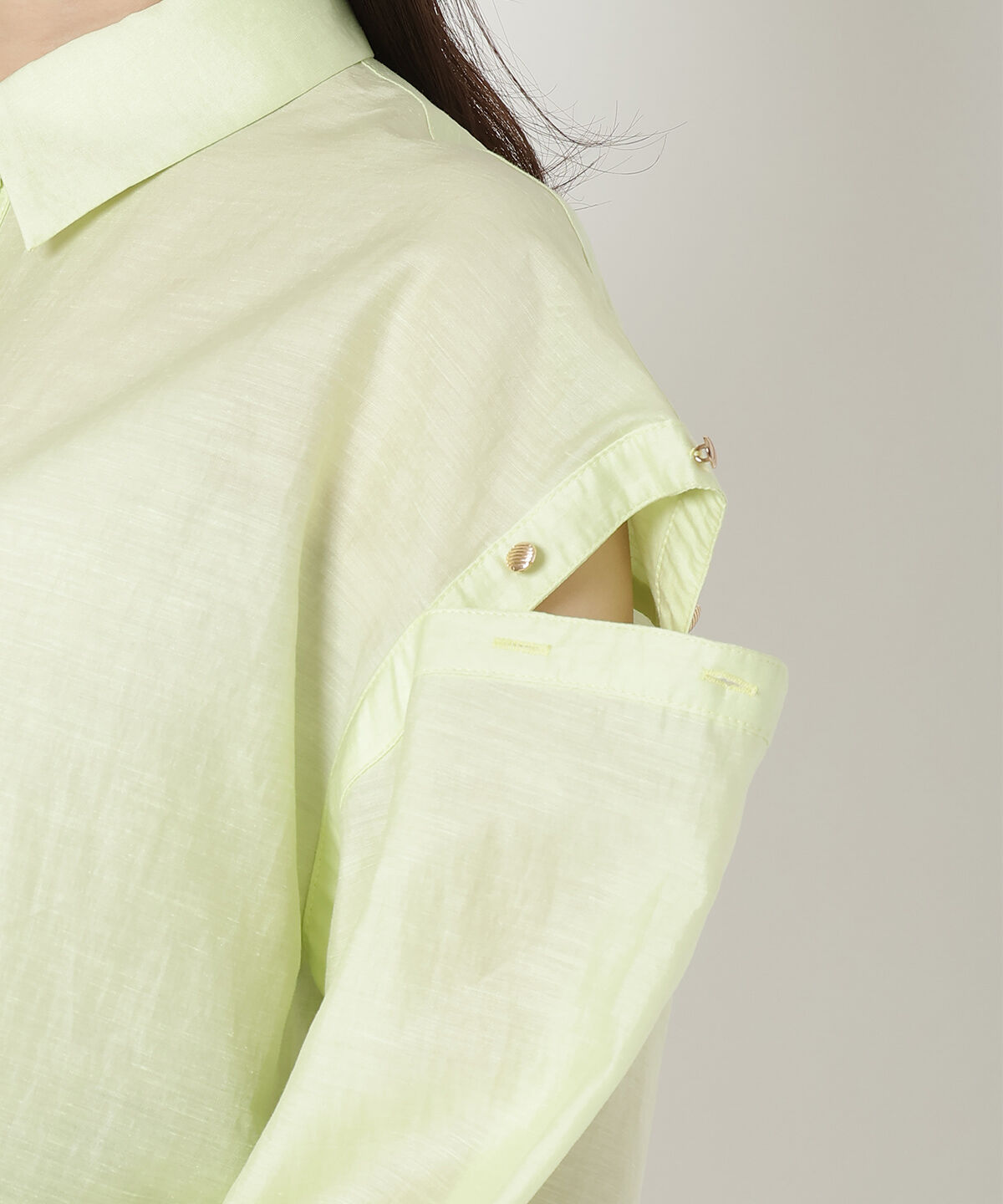 REDYAZEL「オープンショルダーシャツ」|シャツ・ブラウス|