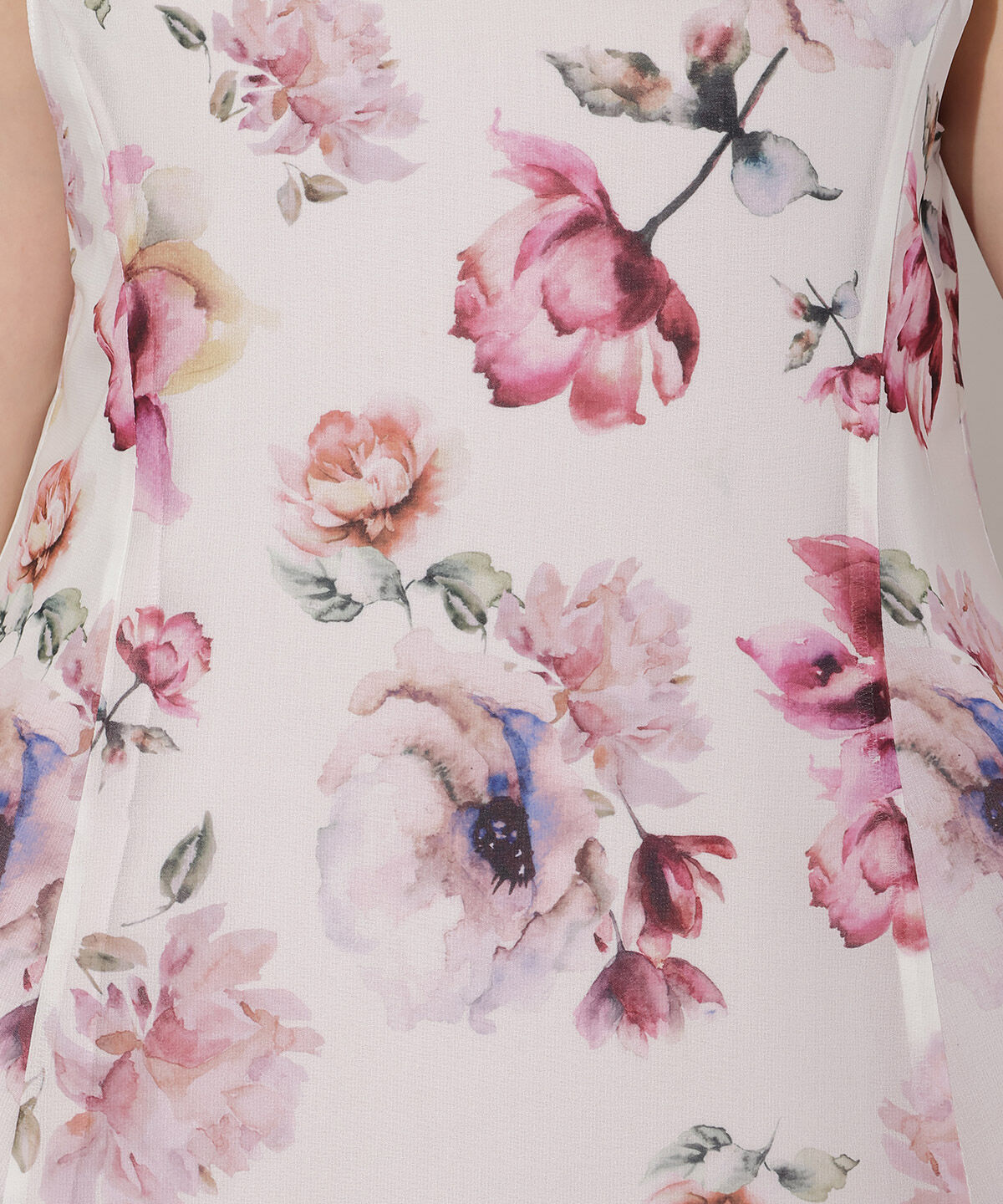 WILLSELECTION「4WAYノースリーブフラワーワンピース」|ワンピース|