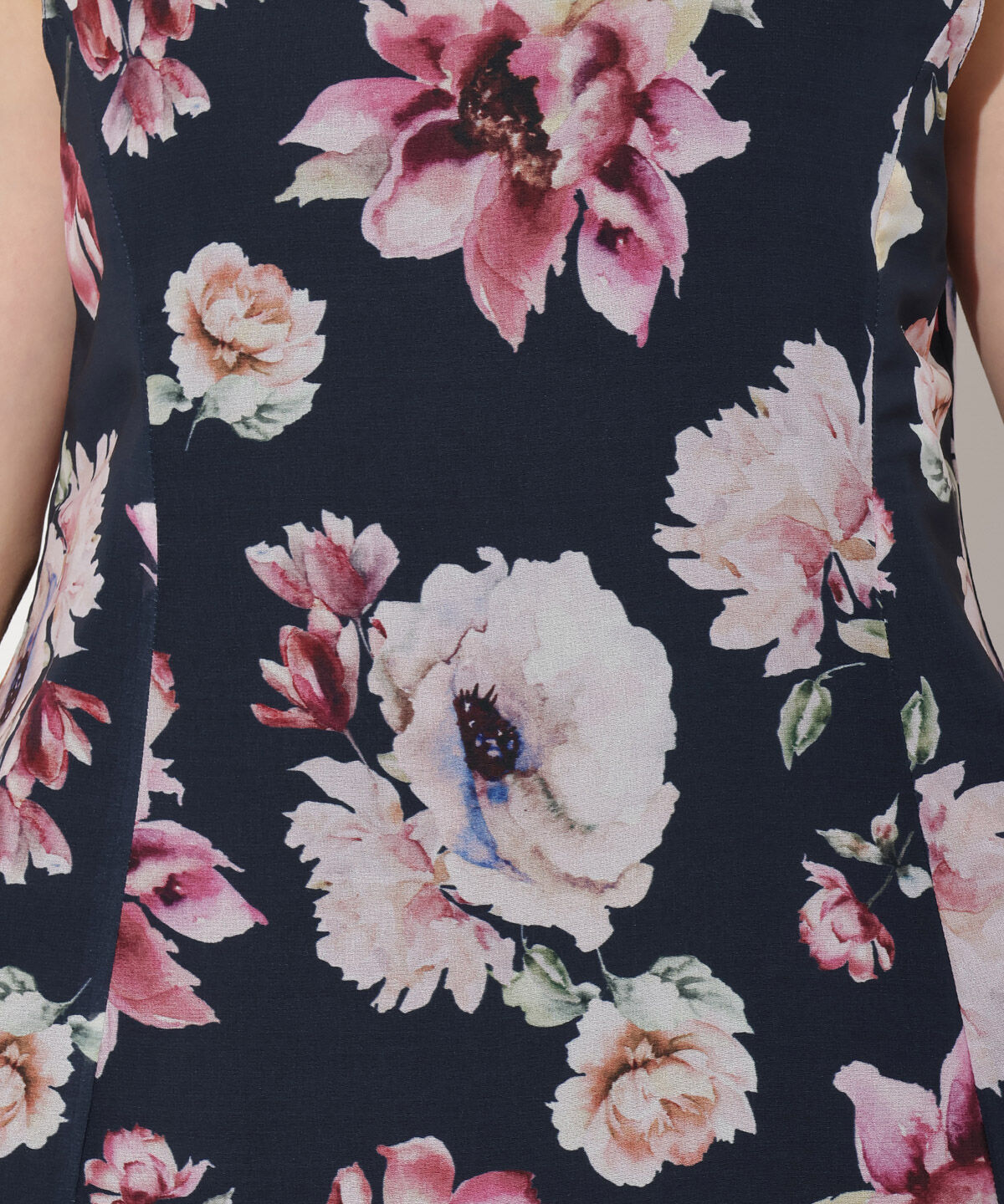 WILLSELECTION「4WAYノースリーブフラワーワンピース」|ワンピース|