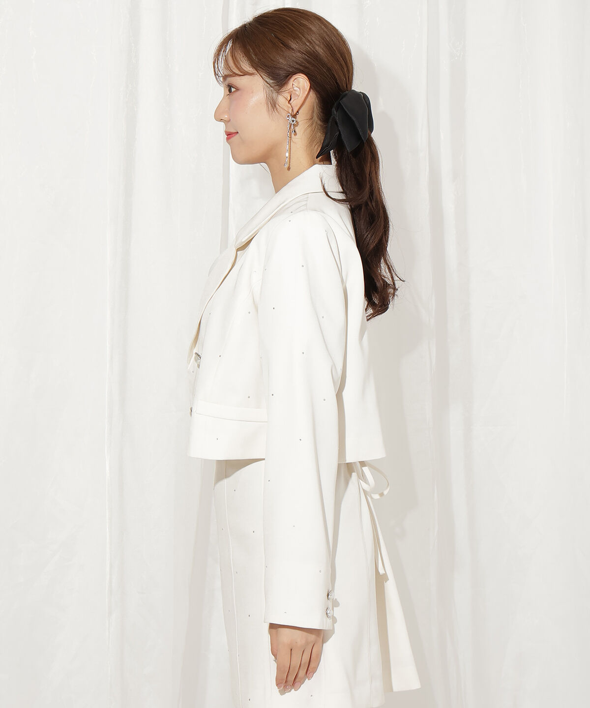 WILLSELECTION「ホットフィットショートジャケット」|テーラードジャケット|