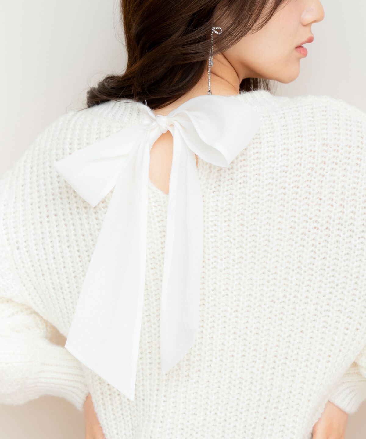 WILLSELECTION「ニットプルオーバー&times;バルーンスカートセット」|ワンピース|