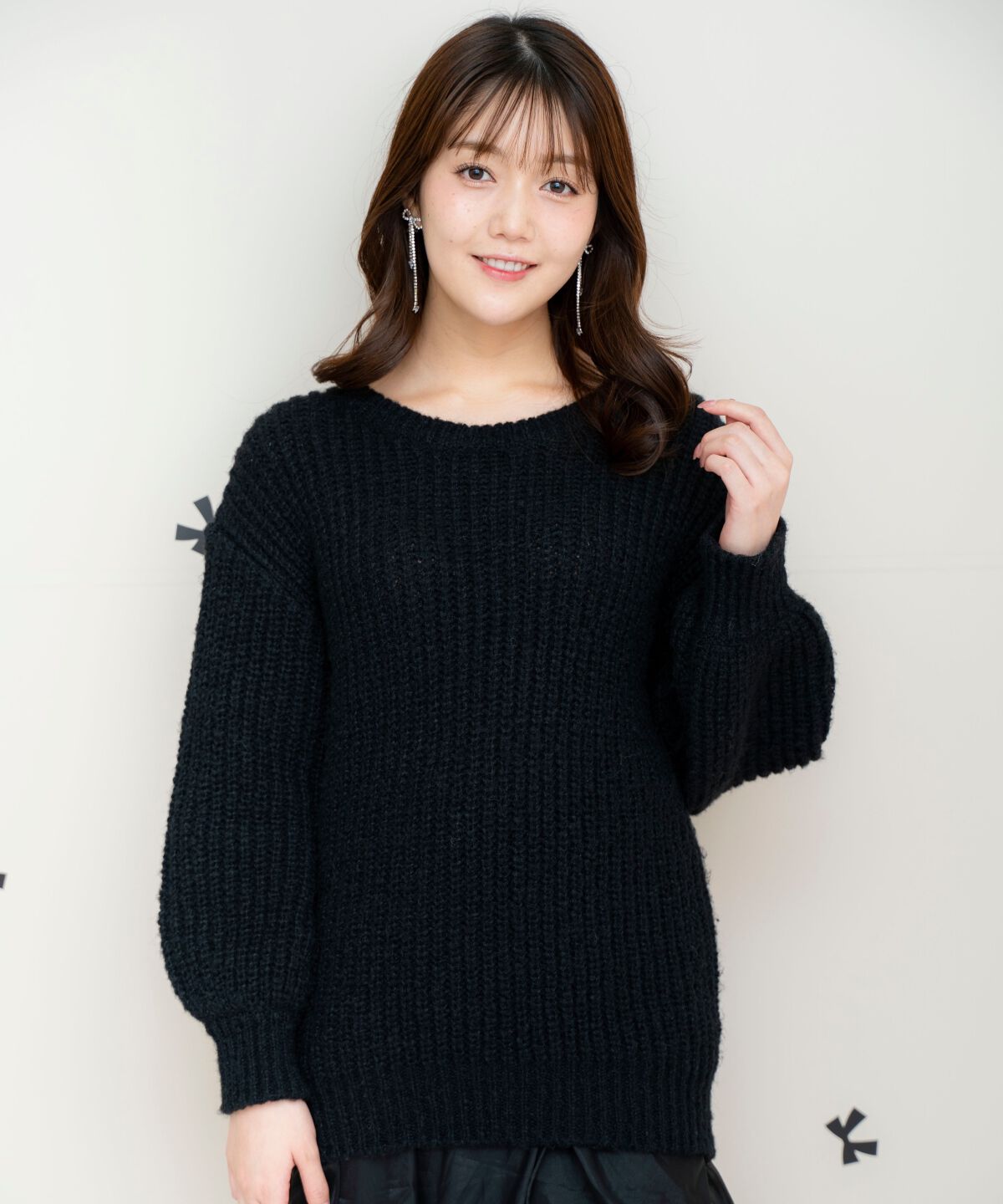 WILLSELECTION「ニットプルオーバー&times;バルーンスカートセット」|ワンピース|