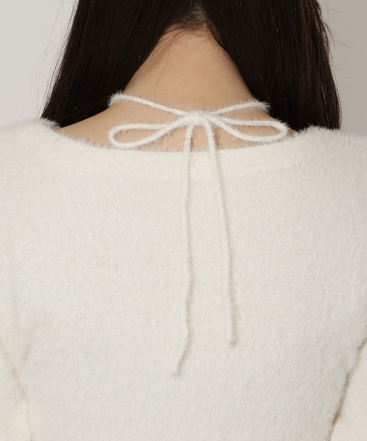 WILLSELECTION「クロスネックカシュクールフェザーニット」|ニット・セーター|