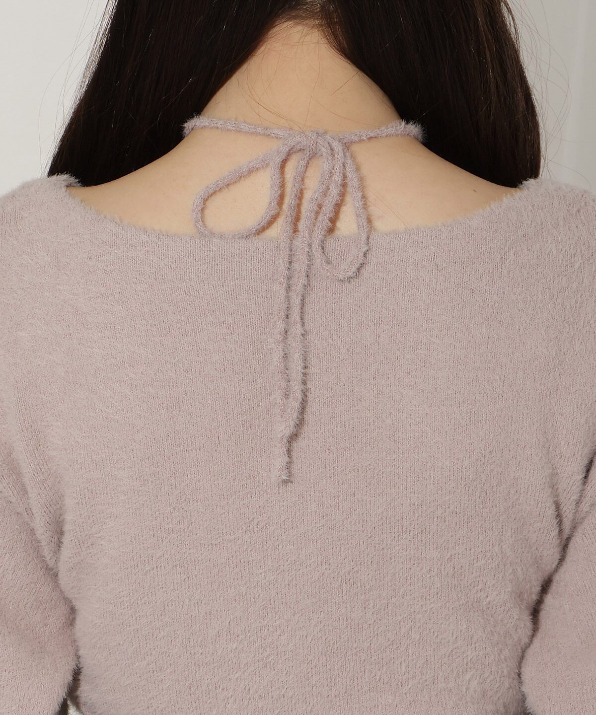 WILLSELECTION「クロスネックカシュクールフェザーニット」|ニット・セーター|