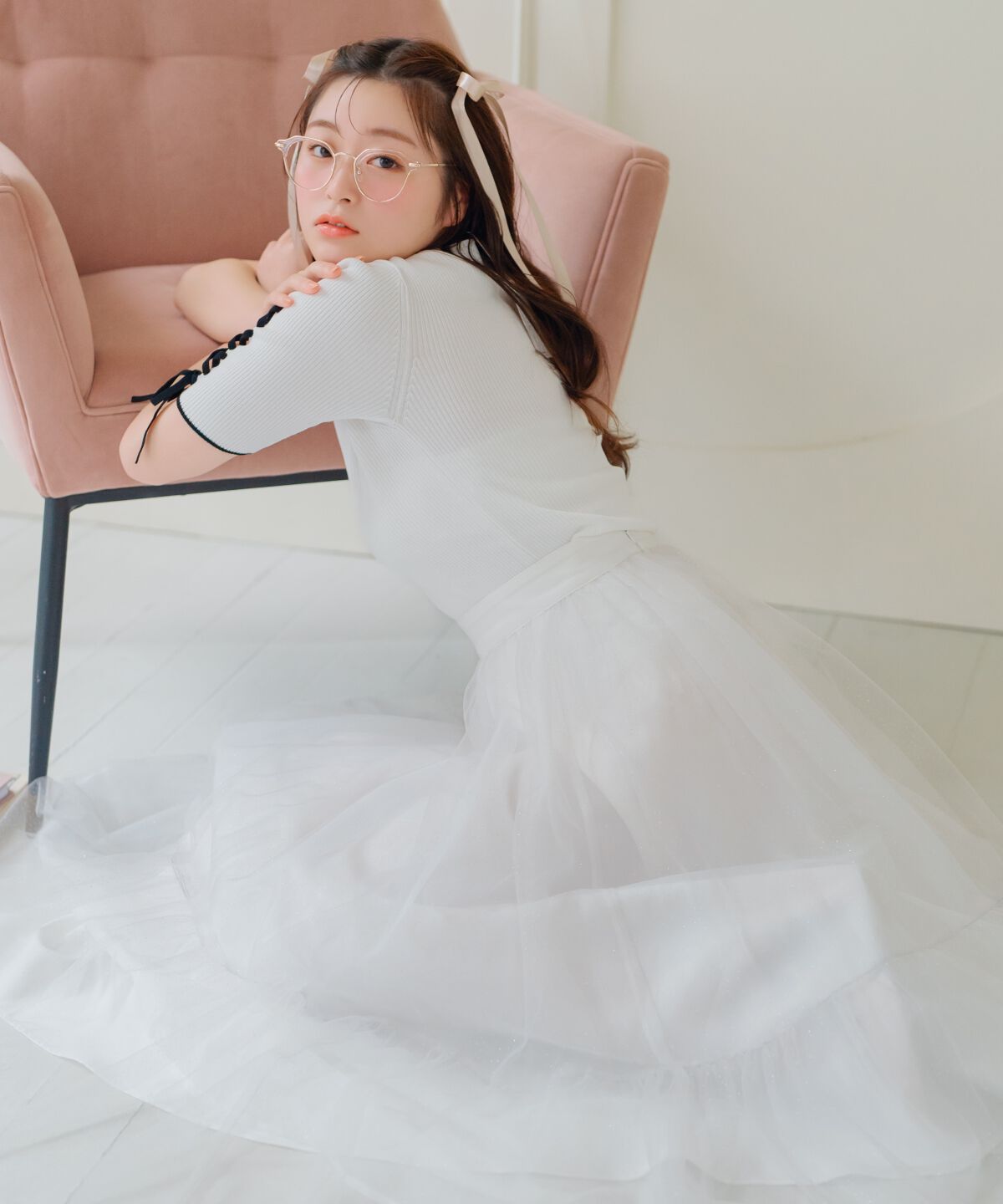 WILLSELECTION「ラメチュールティアードスカート」|フレア|