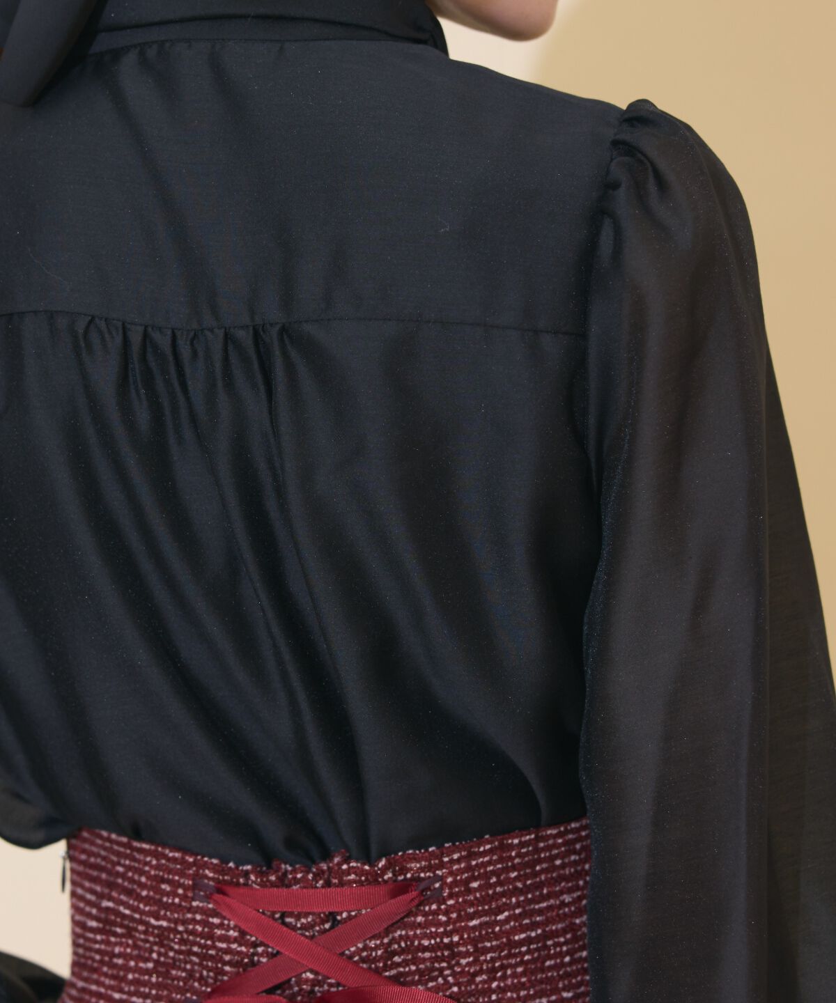 WILLSELECTION「ボリュームリボンタイブラウス」|シャツ・ブラウス|