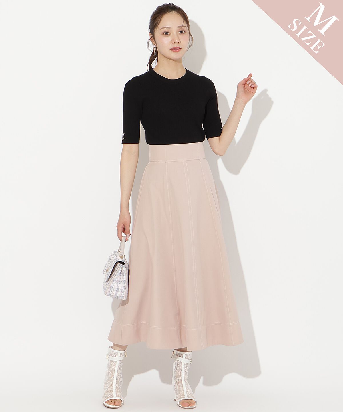 WILLSELECTION「ライトデニムフレアスカート」|スカート|