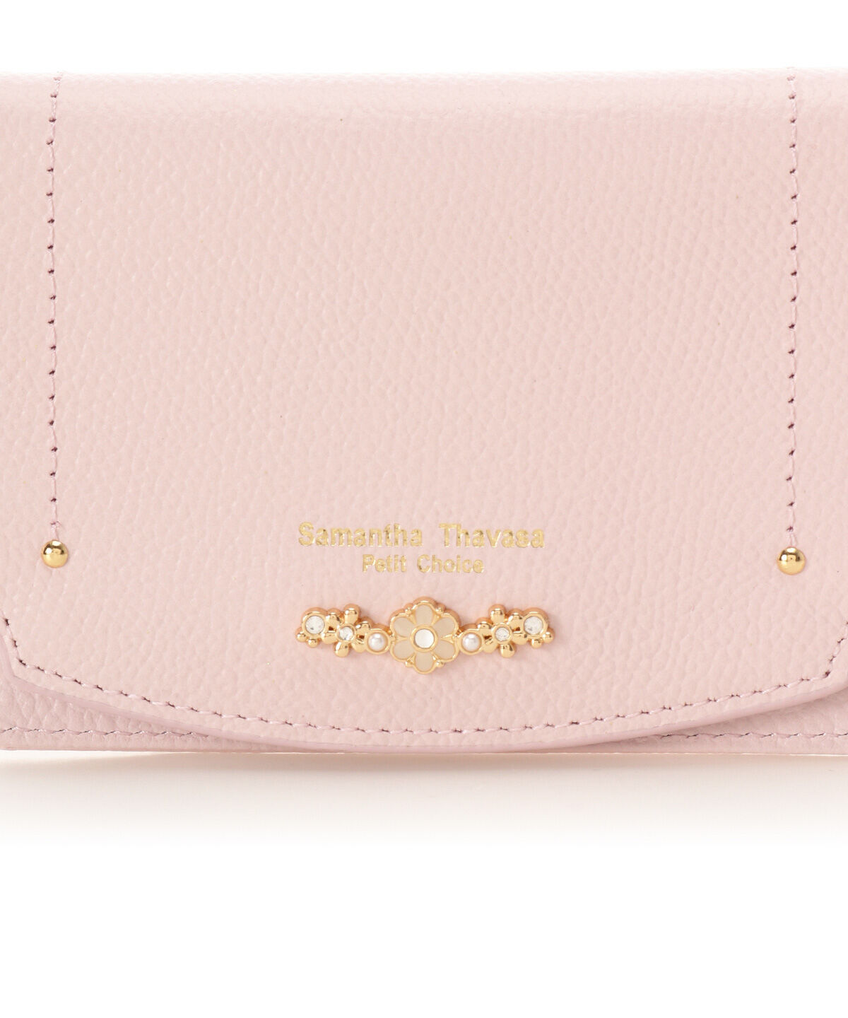 Samantha Thavasa Petit Choice「フラワーアーチ パスケース」|定期入れ|