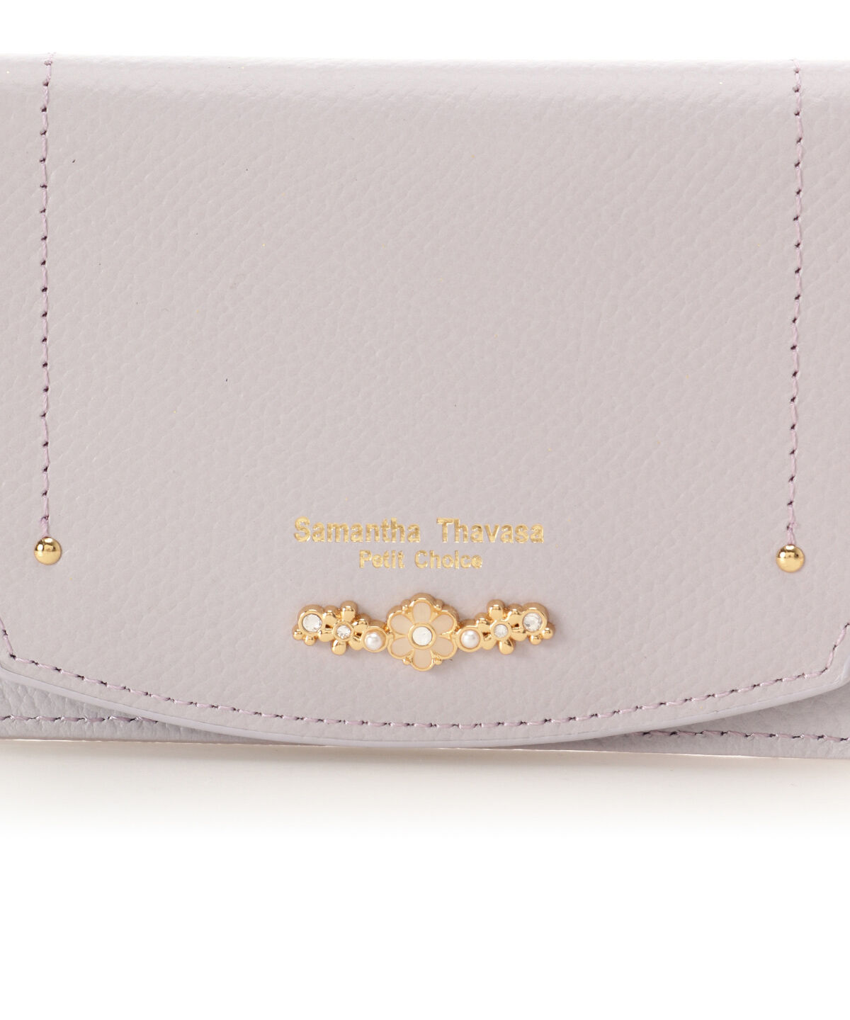 Samantha Thavasa Petit Choice「フラワーアーチ パスケース」|定期入れ|