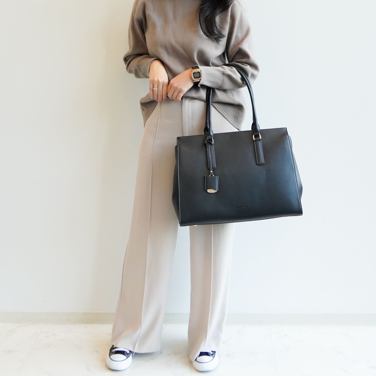 Jewelna Rose「Jewelna Rose OLバッグ エト トートバッグ 横型 A4サイズ 13.3インチPC収納 11931」|トートバッグ|