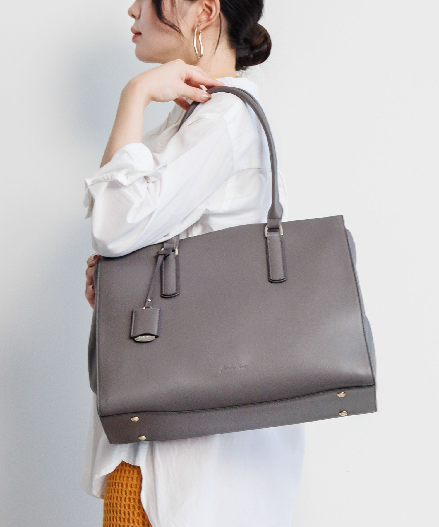 Jewelna Rose「Jewelna Rose OLバッグ エト トートバッグ 横型 A4サイズ 13.3インチPC収納 11931」|トートバッグ|