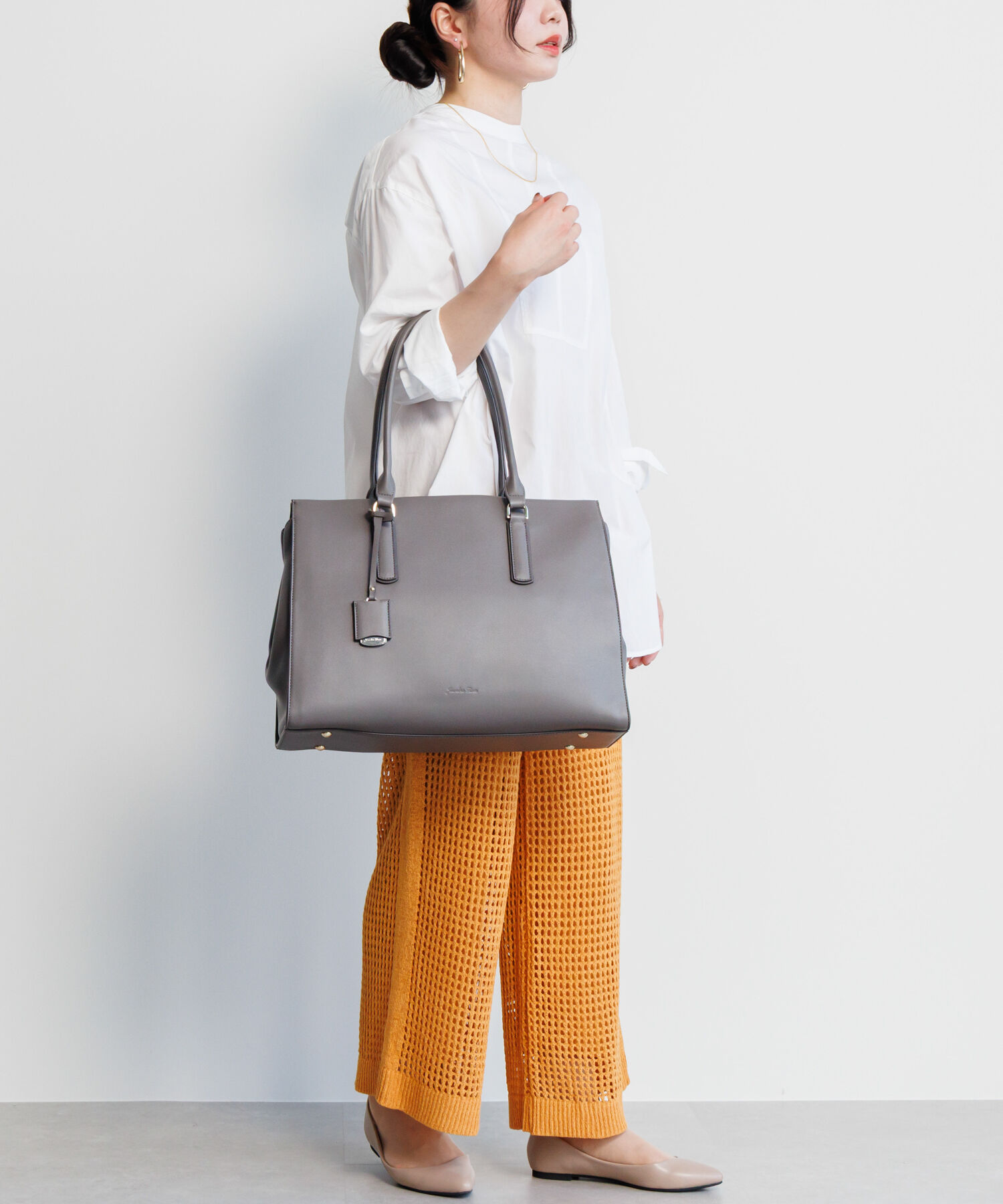 Jewelna Rose「Jewelna Rose OLバッグ エト トートバッグ 横型 A4サイズ 13.3インチPC収納 11931」|トートバッグ|