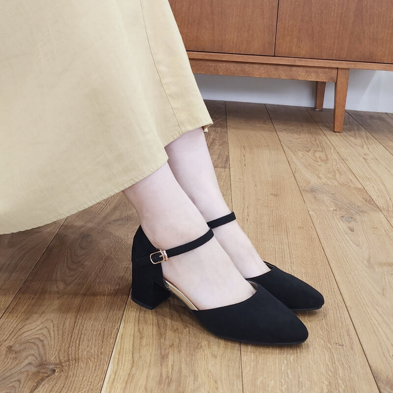 ORiental TRaffic「セパレートパンプス/35101」|サンダル|BLACK