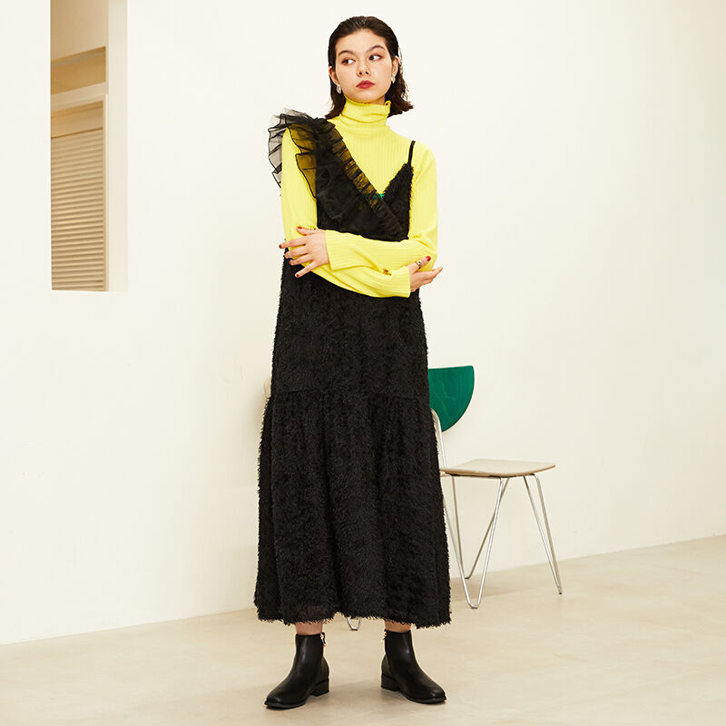 WA Oriental TRaffic「ゴールドジップスクエアトゥブーツ/32408」|ショートブーツ|