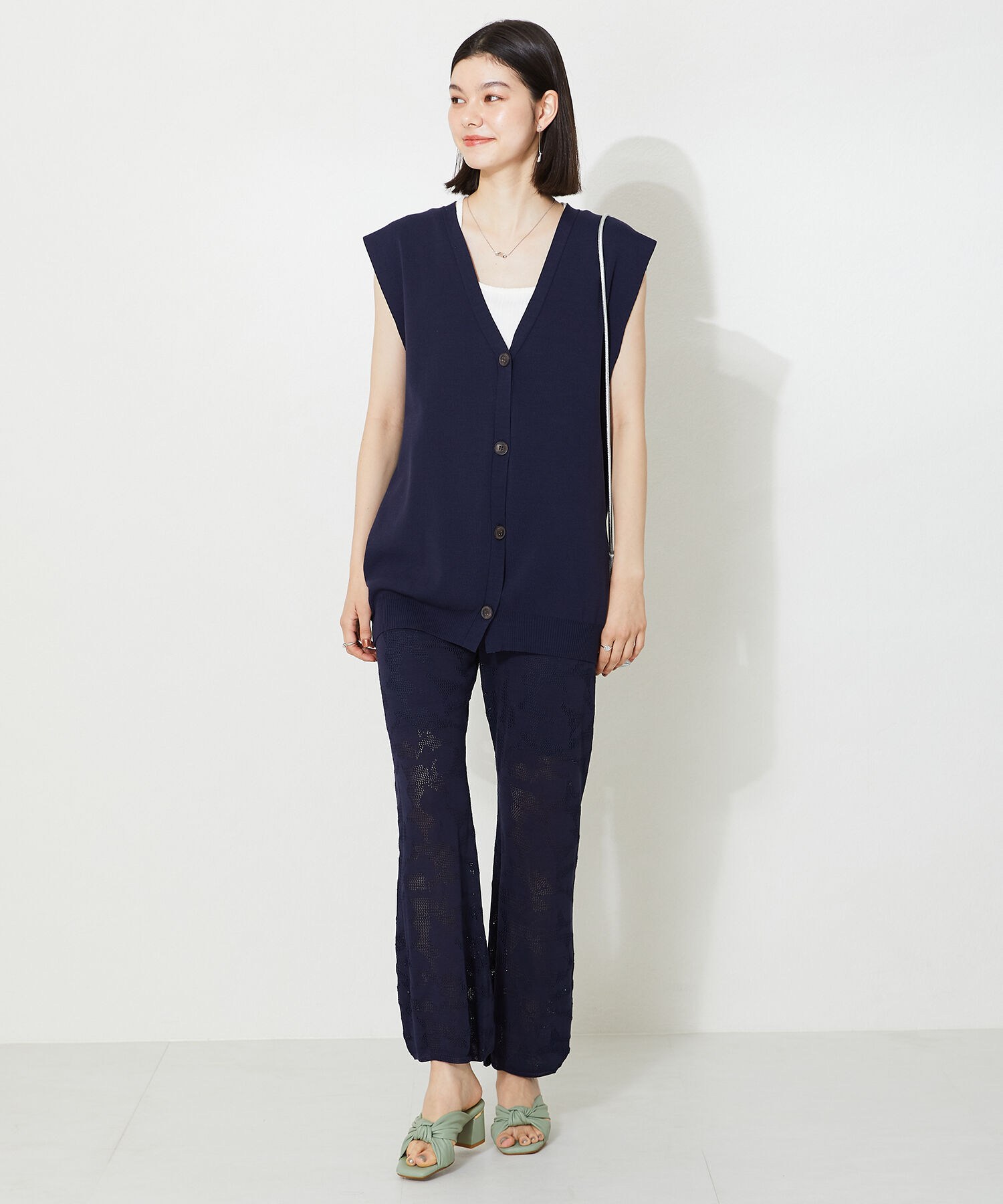 WA Oriental TRaffic「ソフトレザーリボンミュールサンダル/42202」|サンダル|