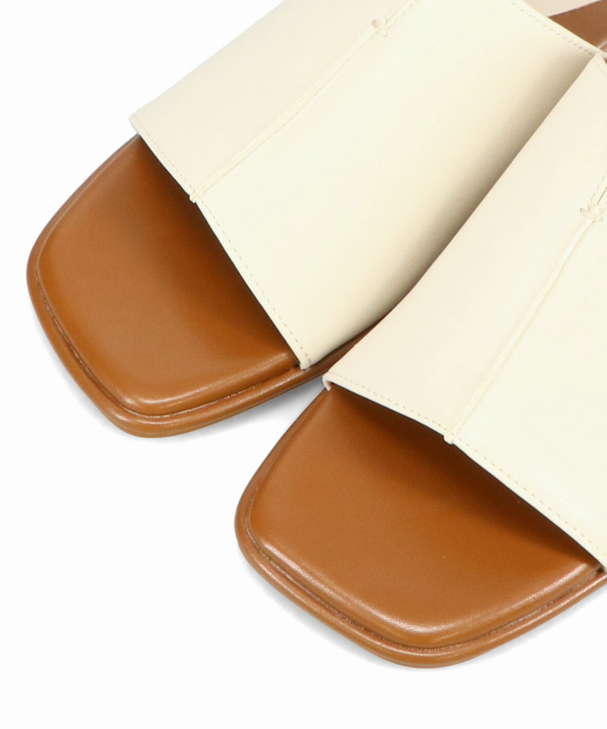 ORiental TRaffic「【WEB限定】●人気アイテム●センタースリットミュールサンダル/55206 サンダル 」|サンダル|