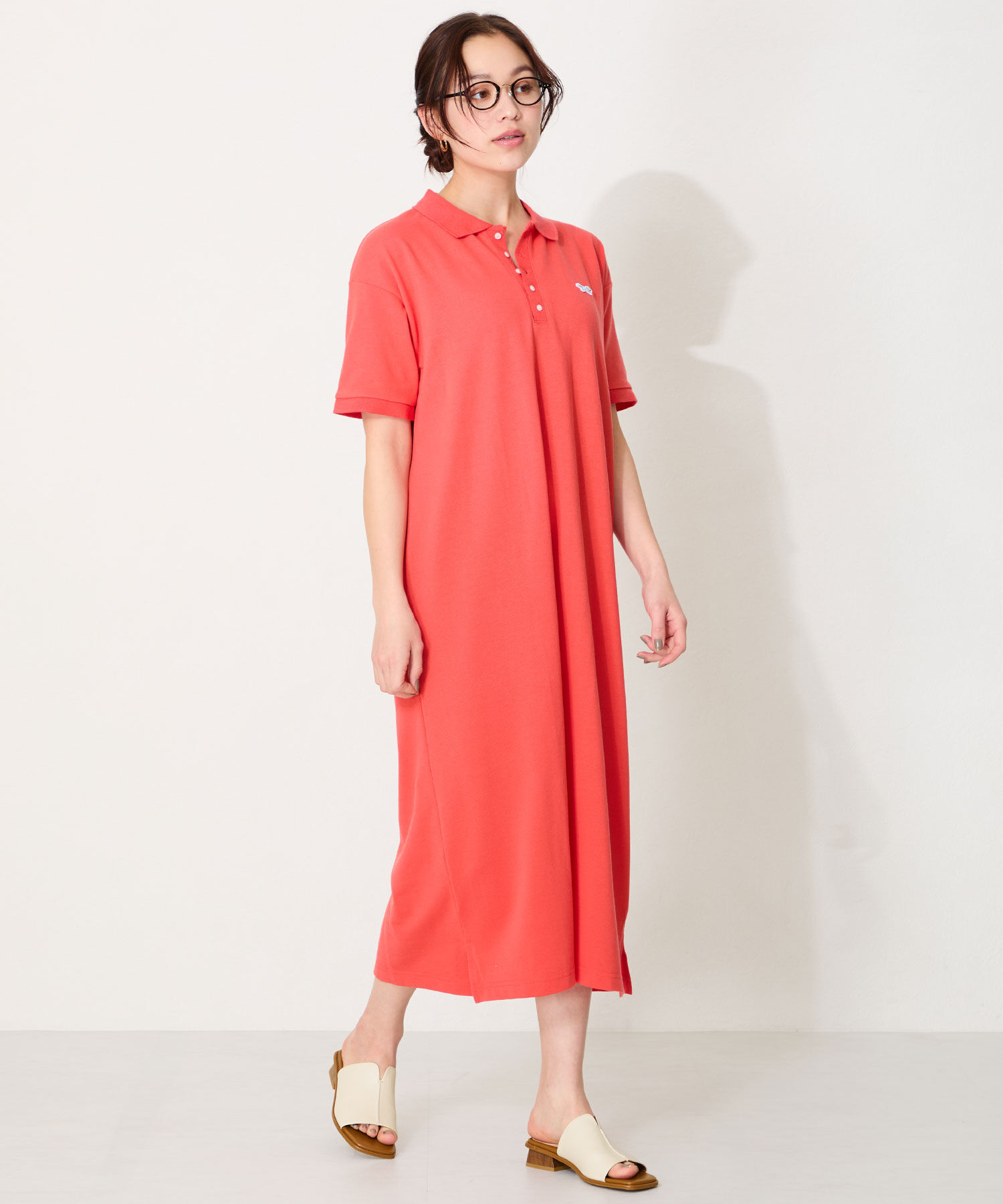 ORiental TRaffic「【WEB限定】●人気アイテム●センタースリットミュールサンダル/55206 サンダル 」|サンダル|