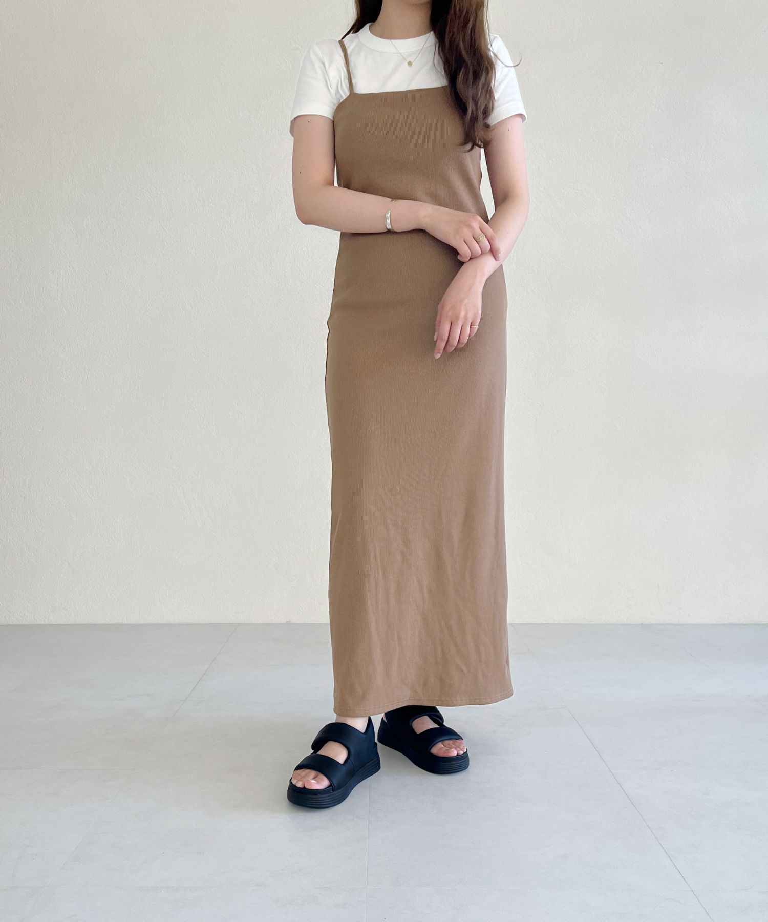 ORiental TRaffic「【WEB限定】ふかふかパデット厚底サンダル/55212」|サンダル|